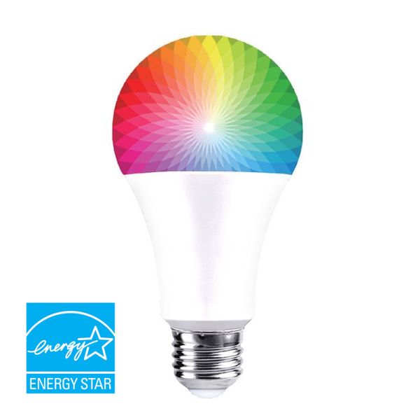 Standard A19 Dimmable 75W Daylight LED bulbs in a 6-pack